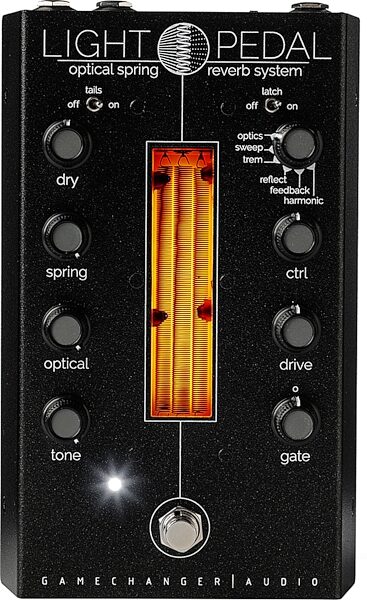 open zoom image for Gamechanger Audio Light Pedal Optical Spring Reverb, New, Action Position Back