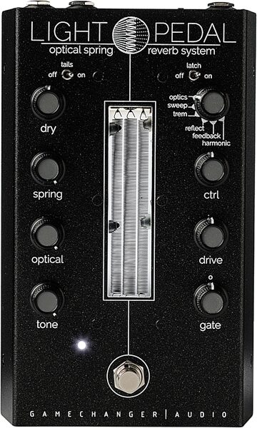 open zoom image for Gamechanger Audio Light Pedal Optical Spring Reverb, New, Action Position Back