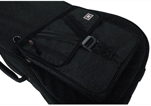 open zoom image for Gator Transit Series Acoustic Guitar Gig Bag, Charcoal, Alt3