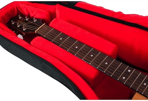 open zoom image for Gator Transit Series Acoustic Guitar Gig Bag, Charcoal, Alt6