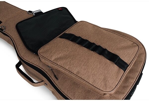 open zoom image for Gator Transit Series Acoustic Guitar Gig Bag, Tan, Alt7