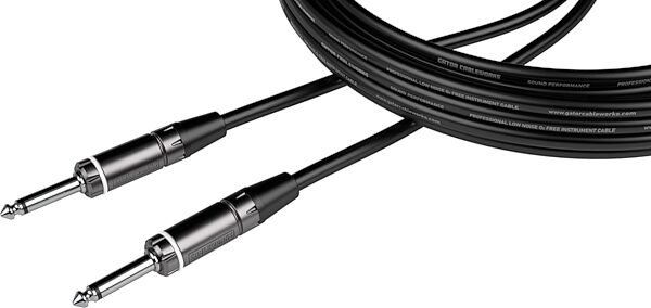open zoom image for Gator Cableworks Composer Instrument Cable, 10 foot, GCWC-INS-10, Action Position Back