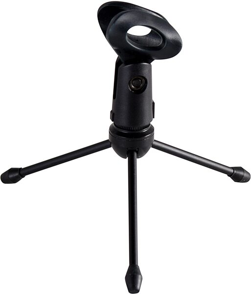 open zoom image for Gator Frameworks GFW-MIC-0250 Mini Tripod Desktop Microphone Stand, New, Action Position Back