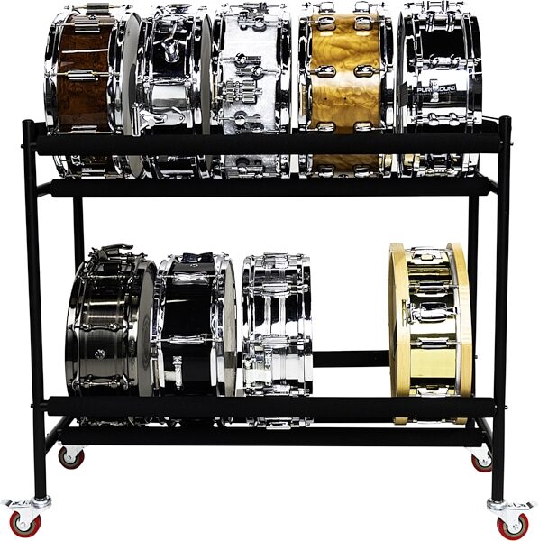 open zoom image for Gator GFW-SDRACK-T2 Two-Tier Snare Drum Rack, New, Action Position Back