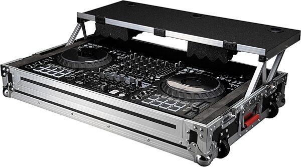 open zoom image for Gator GTOURDSPFLX10 Flight Case with Laptop Platform for DDJ-FLX10, New, Action Position Back