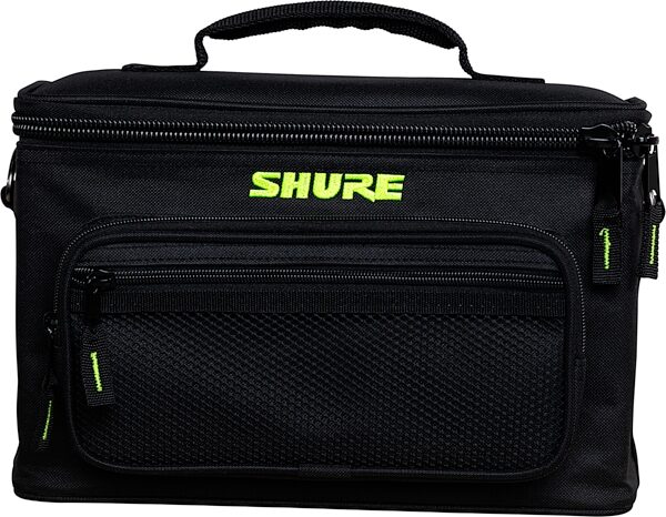 open zoom image for Shure by Gator Padded Mic Gig Bag, Fits 4 Mics, SH-MICBAG04, Action Position Back