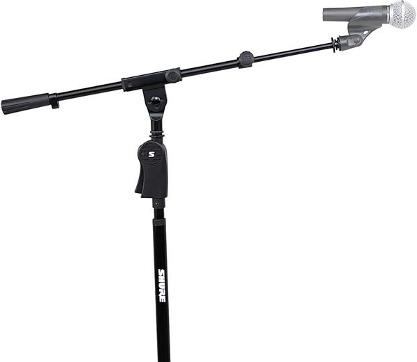 open zoom image for Shure by Gator Deluxe Tripod Mic Stand with Telescoping Boom, New, Action Position Back