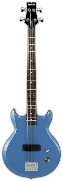 open zoom image for Ibanez GAXB150 32 Inch Scale Electric Bass Guitar, Metallic Blue