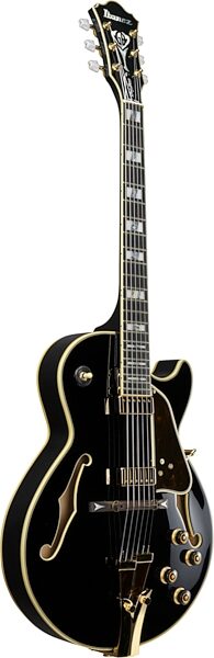 open zoom image for Ibanez GB10 George Bensen Electric Guitar, Black, Open Box (Good), Action Position Back