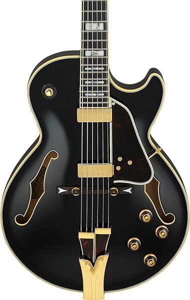 open zoom image for Ibanez GB10 George Bensen Electric Guitar, Black, Open Box (Good), Action Position Back