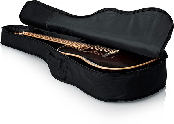 open zoom image for Gator GBE-DREAD Dreadnought Acoustic Guitar Gig Bag, New, Action Position Back