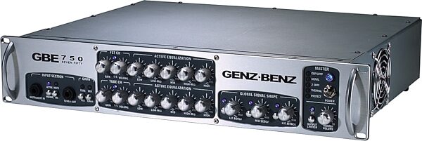 open zoom image for Genz Benz GBE750 Bass Amplifier Head (750 Watts), Main