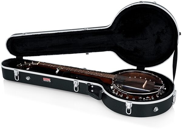 open zoom image for Gator GC-BANJO-XL Deluxe ABS Fit-All Banjo Case, New, View 4