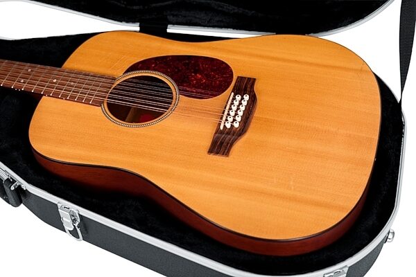 open zoom image for Gator GC-Dread 12 Deluxe 12-String Acoustic Guitar Case, New, View 2