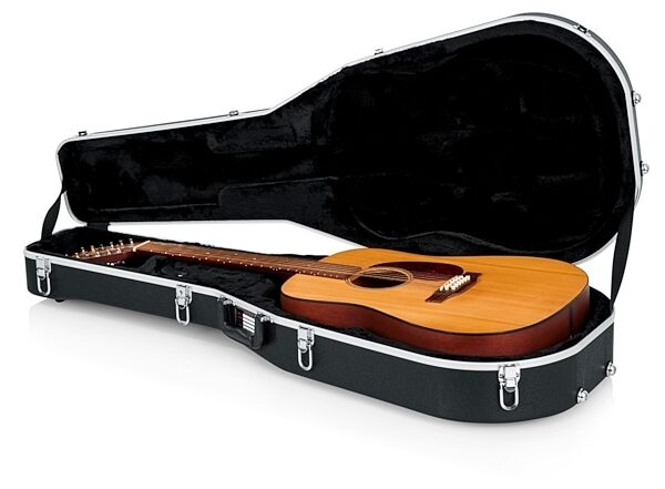 open zoom image for Gator GC-Dread 12 Deluxe 12-String Acoustic Guitar Case, New, View 7