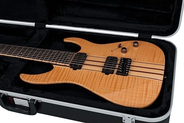 open zoom image for Gator GC-ELEC-XL Deluxe ABS Extra Long Fit-All Electric Guitar Case, New, View 11