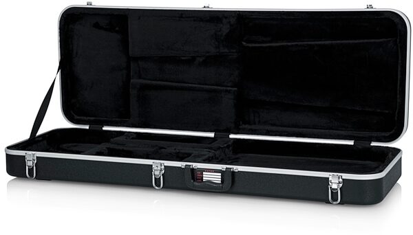 open zoom image for Gator GC-ELEC-XL Deluxe ABS Extra Long Fit-All Electric Guitar Case, New, View 4