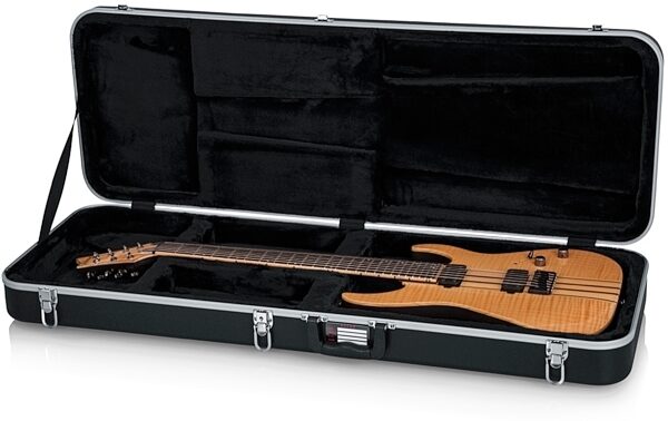 open zoom image for Gator GC-ELEC-XL Deluxe ABS Extra Long Fit-All Electric Guitar Case, New, View 5