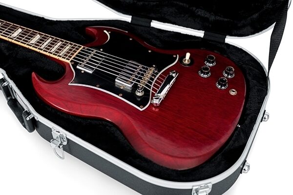 open zoom image for Gator GCSG Deluxe Molded Case for Gibson and Epiphone SG Guitars, New, View 2