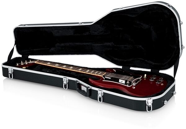 open zoom image for Gator GCSG Deluxe Molded Case for Gibson and Epiphone SG Guitars, New, View 7