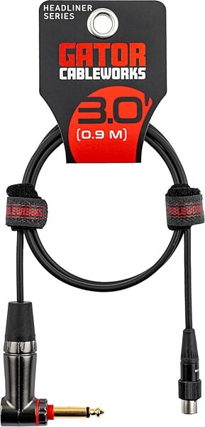 open zoom image for Gator GCWH-TA4F-3RAQT Wireless Instrument Cable, New, Action Position Back