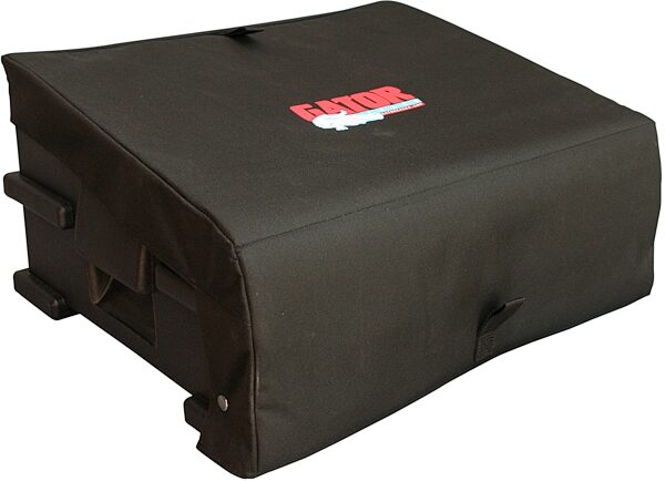 open zoom image for Gator GDJ8X2 Slant Top Console Mixer Station Rack Case, With Cover On