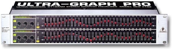 open zoom image for Behringer GEQ3102 Ultra Graph Pro 31-Band EQ, Main