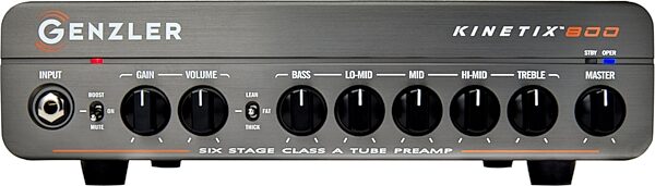 open zoom image for Genzler Kinetix 800 Bass Amplifier Head (800 Watts), New, Action Position Back