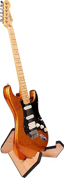 open zoom image for Gator Frameworks Elite Series Guitar Furniture X Stand, Maple, Open Box (Like New), Action Position Back