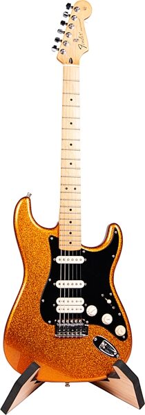 open zoom image for Gator Frameworks Elite Series Guitar Furniture X Stand, Maple, Open Box (Like New), Action Position Back