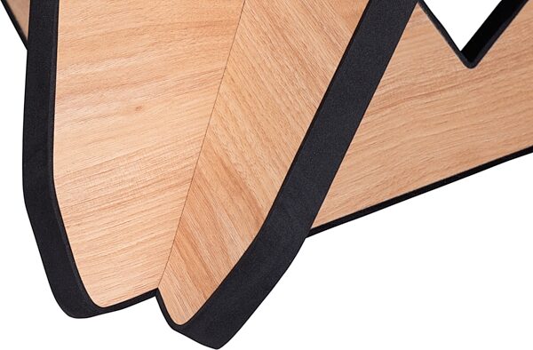 open zoom image for Gator Frameworks Elite Series Guitar Furniture X Stand, Maple, Open Box (Like New), Action Position Back