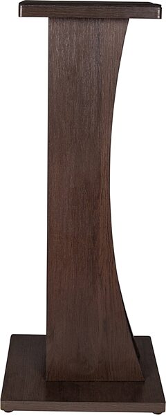 open zoom image for Gator Elite Series Studio Monitor Stand, Pair, Brown, Side