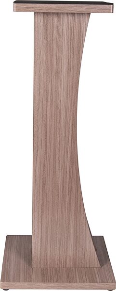 open zoom image for Gator Elite Series Studio Monitor Stand, Single Stand, Gray, Side