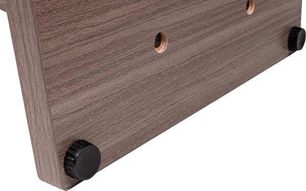 open zoom image for Gator Elite Series Studio Monitor Stand, Single Stand, Gray, Bottom Detail
