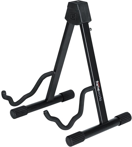 open zoom image for Gator Frameworks GFW-GTRA-4000 A-Style Guitar Stand, New, Action Position Back