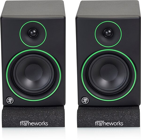 open zoom image for Gator GFW-ISOPAD Studio Monitor Isolation Pads, Small, GFW-ISOPAD-SM, Action Position Front