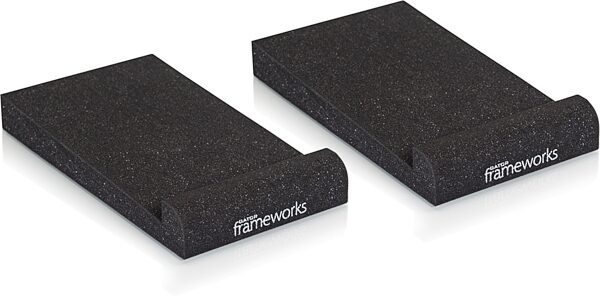 open zoom image for Gator GFW-ISOPAD Studio Monitor Isolation Pads, Small, GFW-ISOPAD-SM, Action Position Side