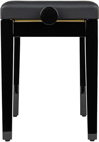 open zoom image for Gator Deluxe Height Adjustable Piano Bench, Black, Action Position Back