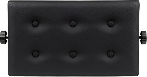 open zoom image for Gator Deluxe Height Adjustable Piano Bench, Black, Action Position Back