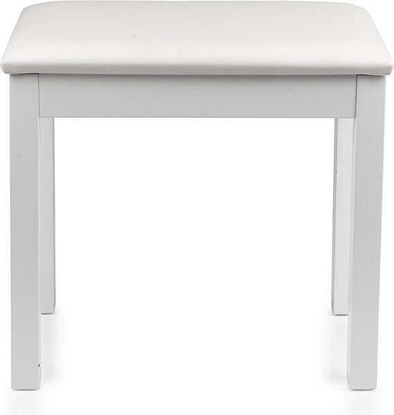 open zoom image for Gator Frameworks Wooden Piano Bench, White, Main