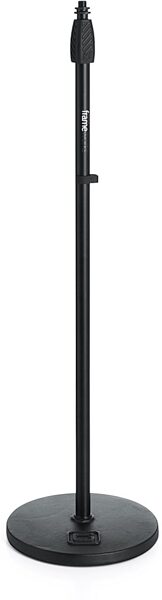 open zoom image for Gator Round Base Microphone Stand, Single Stand, 10 inch base, GFW-MIC-1000, Short