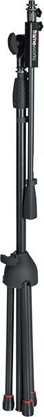 open zoom image for Gator Frameworks GFW-MIC-2020 Tripod Microphone Boom Stand, Single Stand, Action Position Back