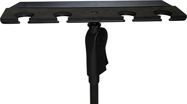 open zoom image for Gator GFW-MIC-4TRAY Multi-Microphone Holder Tray, New, Main