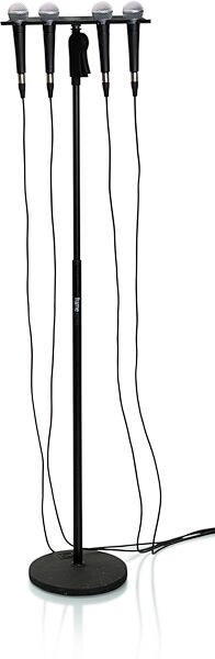 open zoom image for Gator GFW-MIC-4TRAY Multi-Microphone Holder Tray, New, Detail Side
