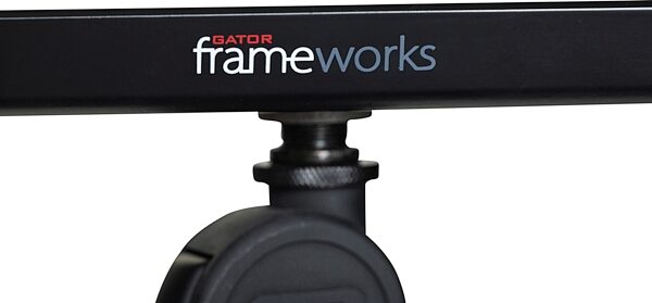 open zoom image for Gator GFW-MIC-4TRAY Multi-Microphone Holder Tray, New, Detail Side