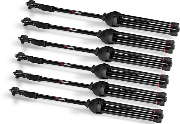 open zoom image for Gator Microphone Stand Bundle (with Gig Bag), New, Action Position Back