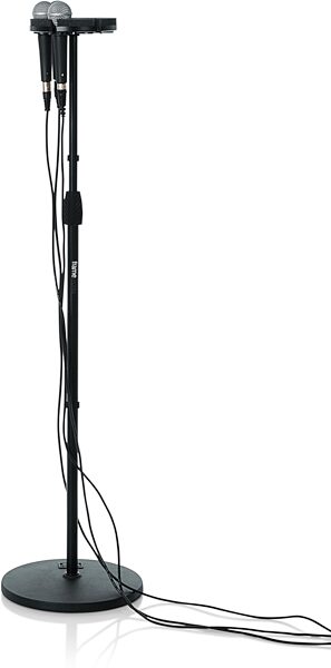 open zoom image for Gator GFW-MIC-6TRAY Multi-Microphone Holder Tray, New, Action Position Side