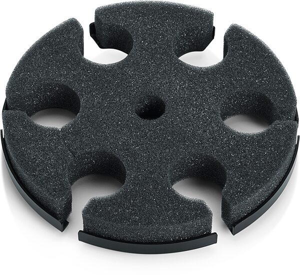 open zoom image for Gator GFW-MIC-6TRAY Multi-Microphone Holder Tray, New, Action Position Back