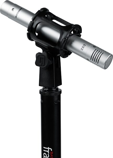 open zoom image for Gator GFW-MIC-SM1525 Frameworks Microphone Shockmount, New, Action Position Front