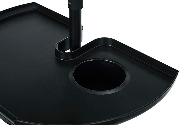 open zoom image for Gator GFW-MICACCTRAYXL XL Mic Stand Accessory Tray, New, Detail Side